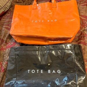 Orangeand Black🧡🖤Tote Bag Set
